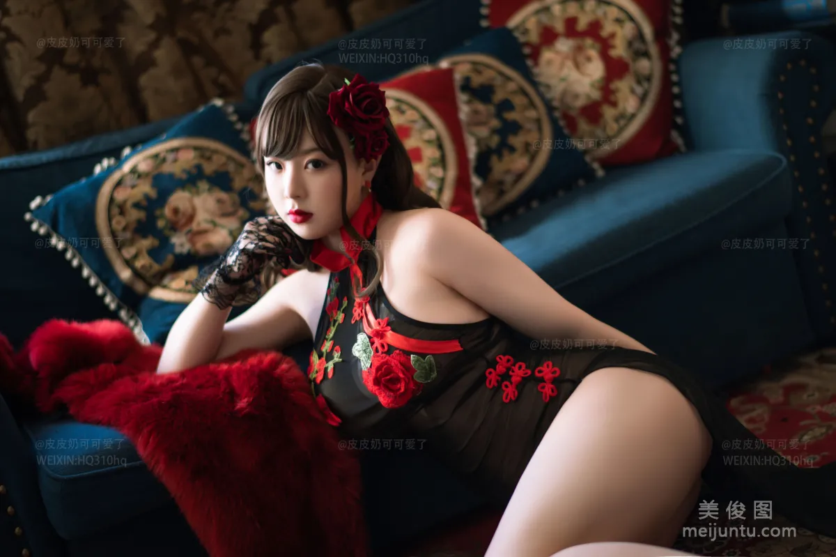 [美女Coser] 皮皮奶可可愛了啦 《玫瑰》 寫真集 36