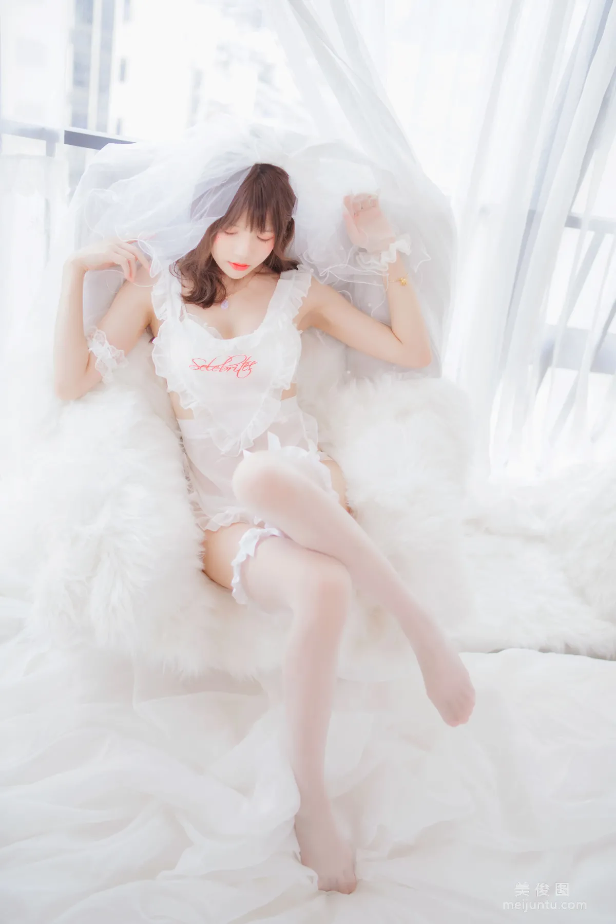 Coser桜桃喵 《轻纱02》 写真集17