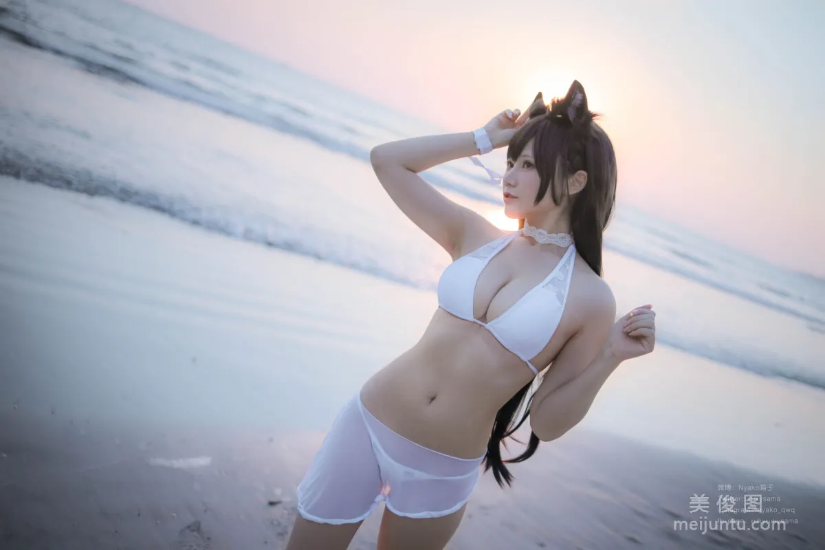 [美女Coser] Nyako喵子 《愛宕泳裝》 寫真集 3