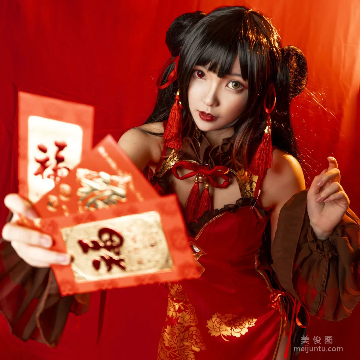 Coser模特妍子堅不可摧 《狂三新年》 寫真集 15