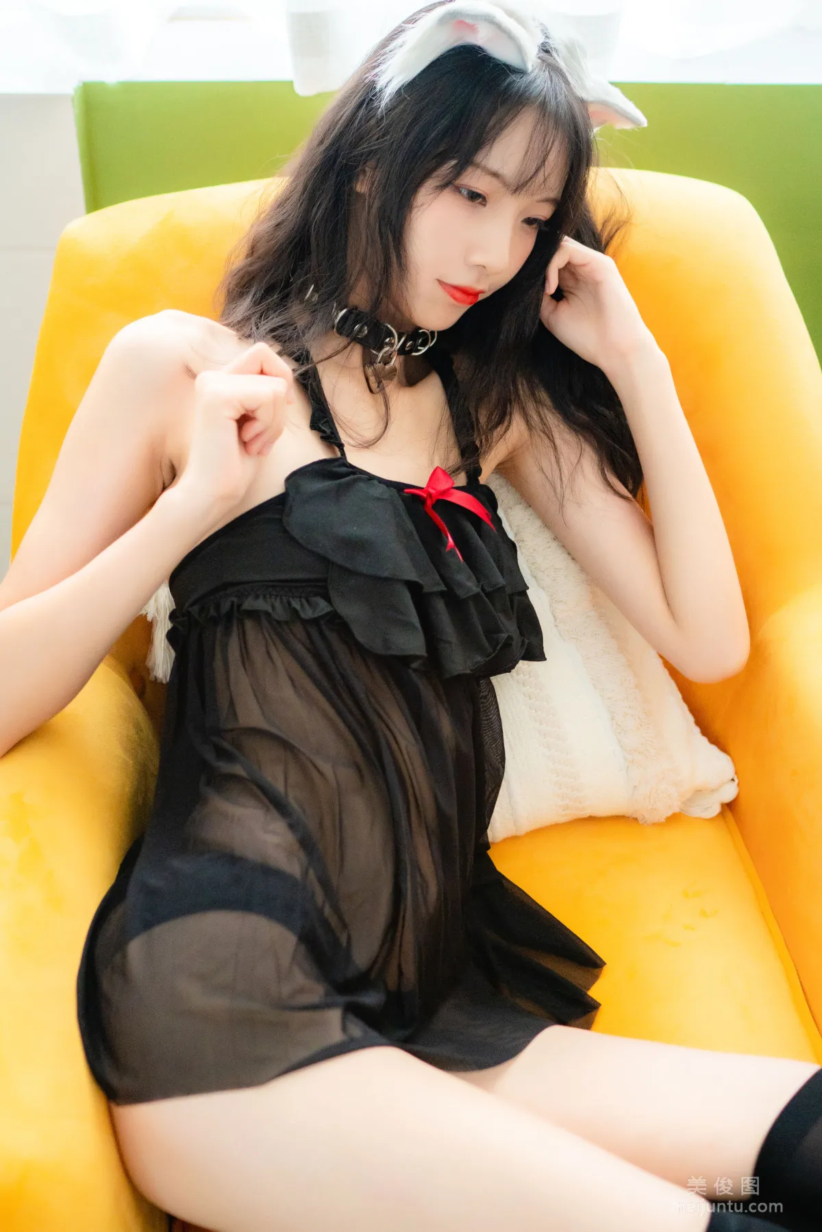 二次元妹子西瓜 《貓尾私房》 寫真集 5