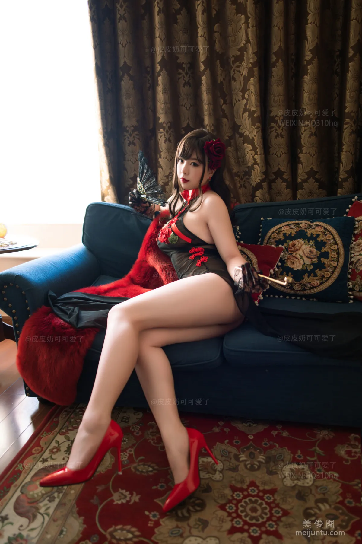 [美女Coser] 皮皮奶可可愛了啦 《玫瑰》 寫真集 17