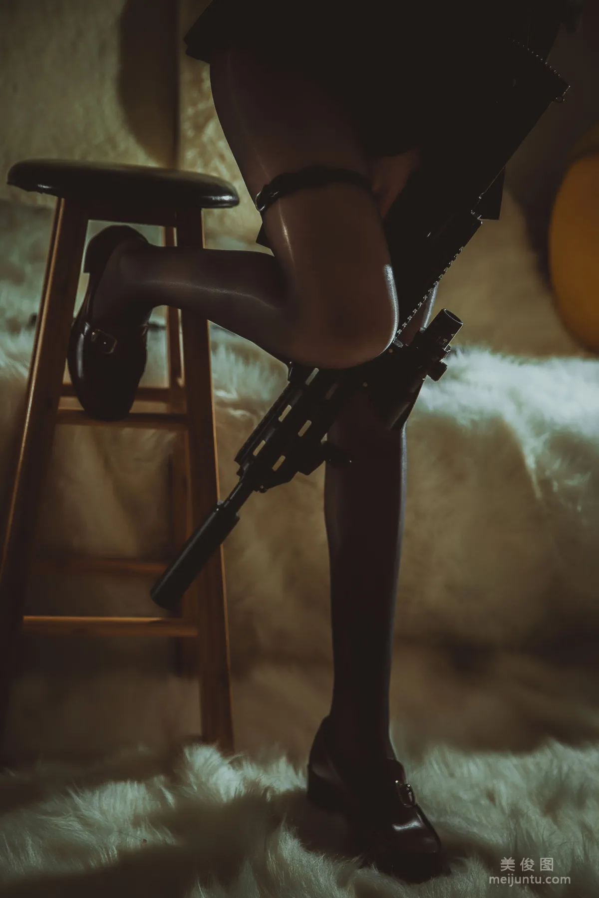 [美女Coser] 起司塊wii 《黑絲足2》 寫真集 16