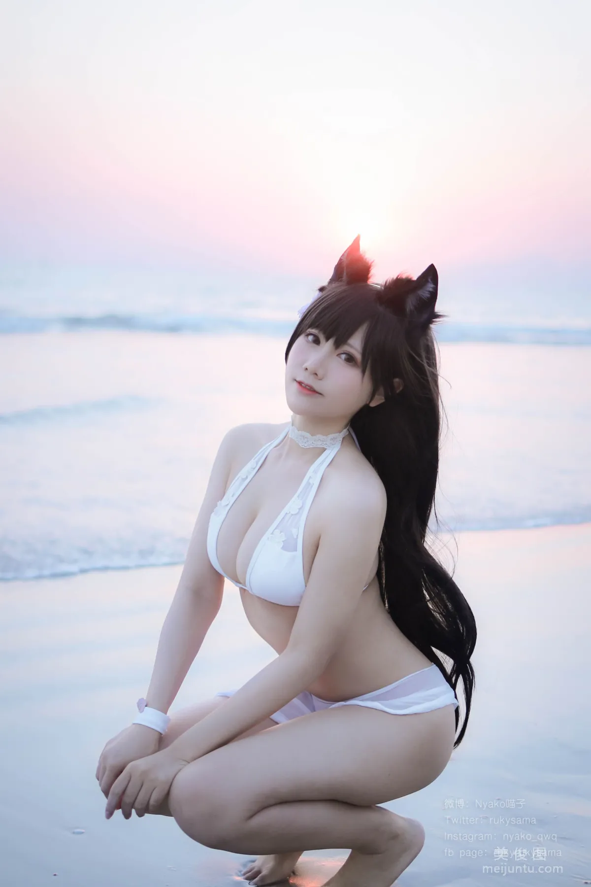 [美女Coser] Nyako喵子 《愛宕泳裝》 寫真集 13