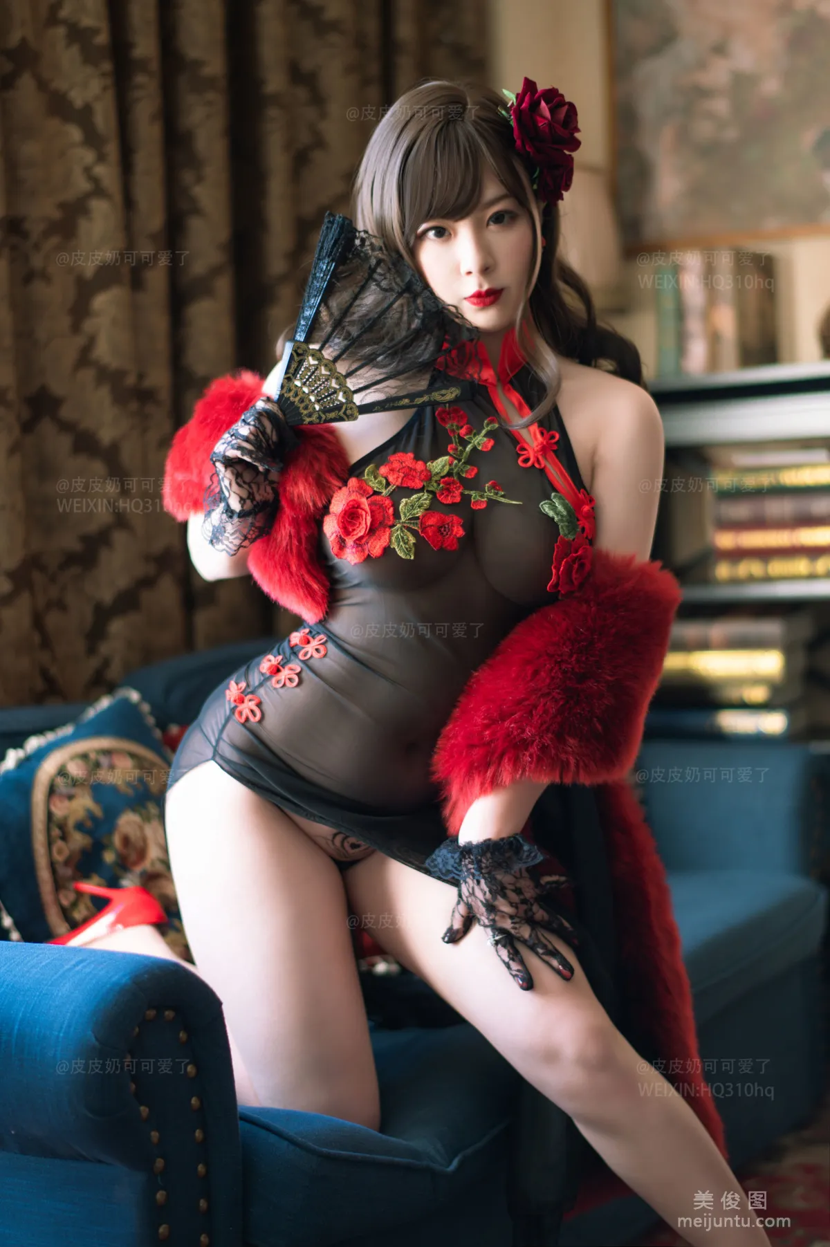 [美女Coser] 皮皮奶可可愛了啦 《玫瑰》 寫真集 35