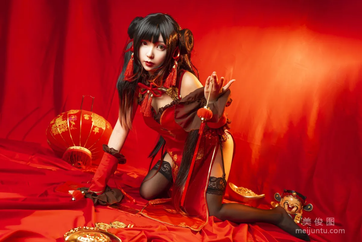 Coser模特妍子堅不可摧 《狂三新年》 寫真集 14