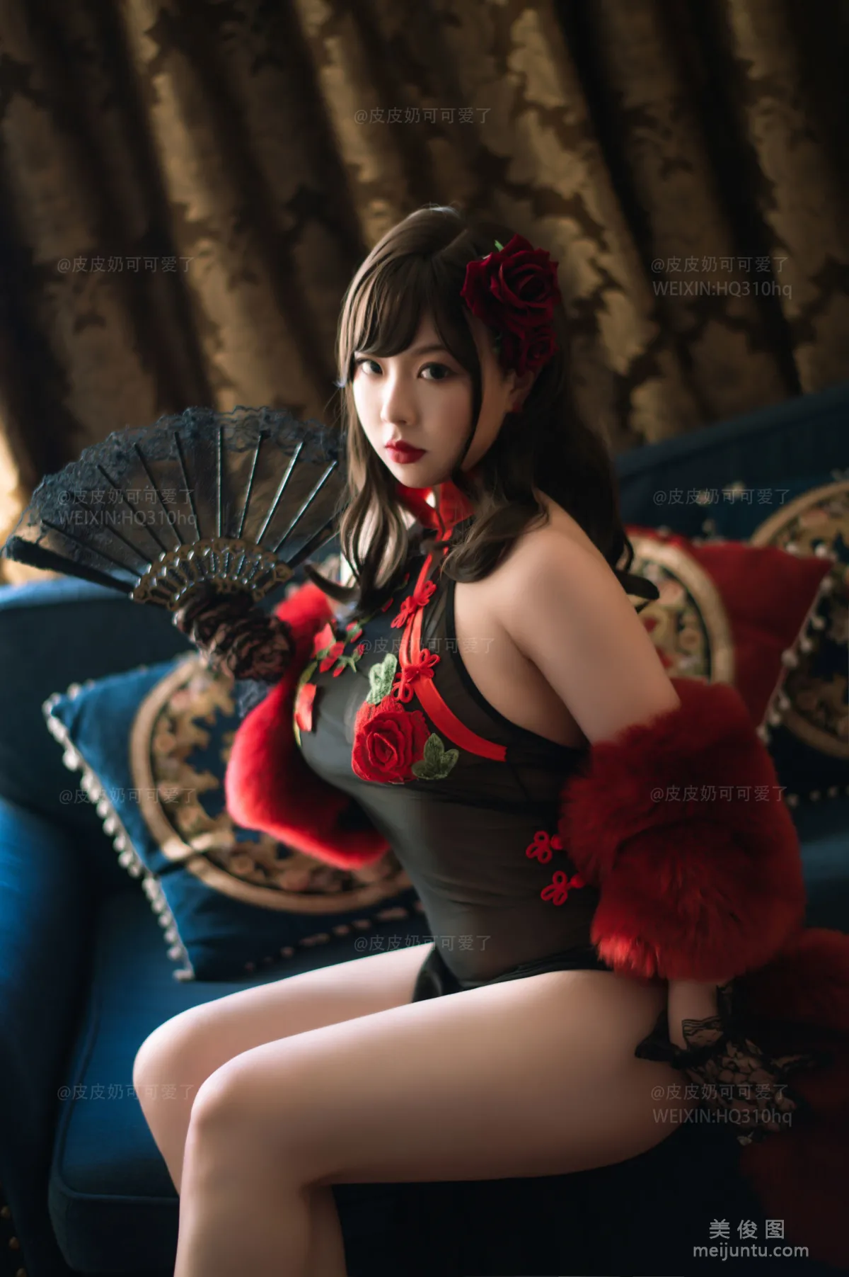 [美女Coser] 皮皮奶可可愛了啦 《玫瑰》 寫真集 6