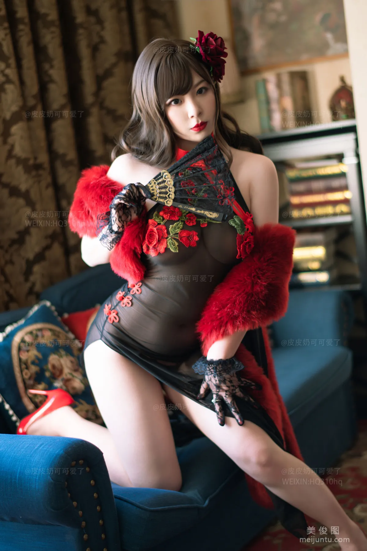 [美女Coser] 皮皮奶可可愛了啦 《玫瑰》 寫真集 34