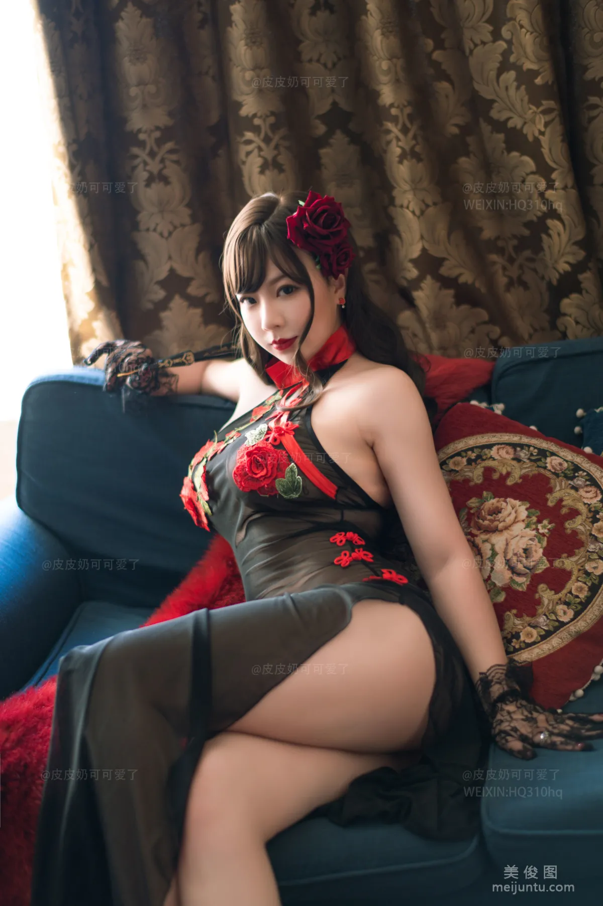 [美女Coser] 皮皮奶可可愛了啦 《玫瑰》 寫真集 28