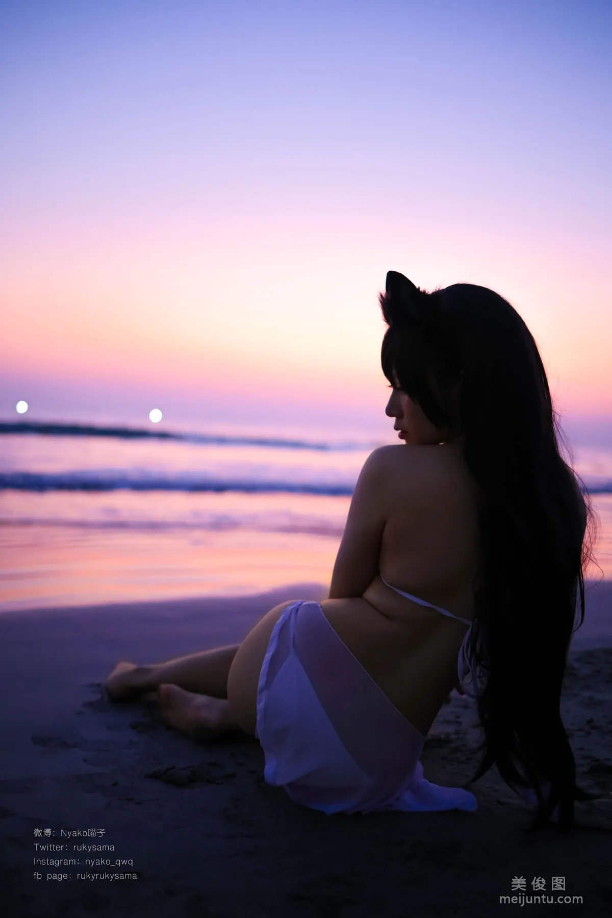 [美女Coser] Nyako喵子 《愛宕泳裝》 寫真集 24