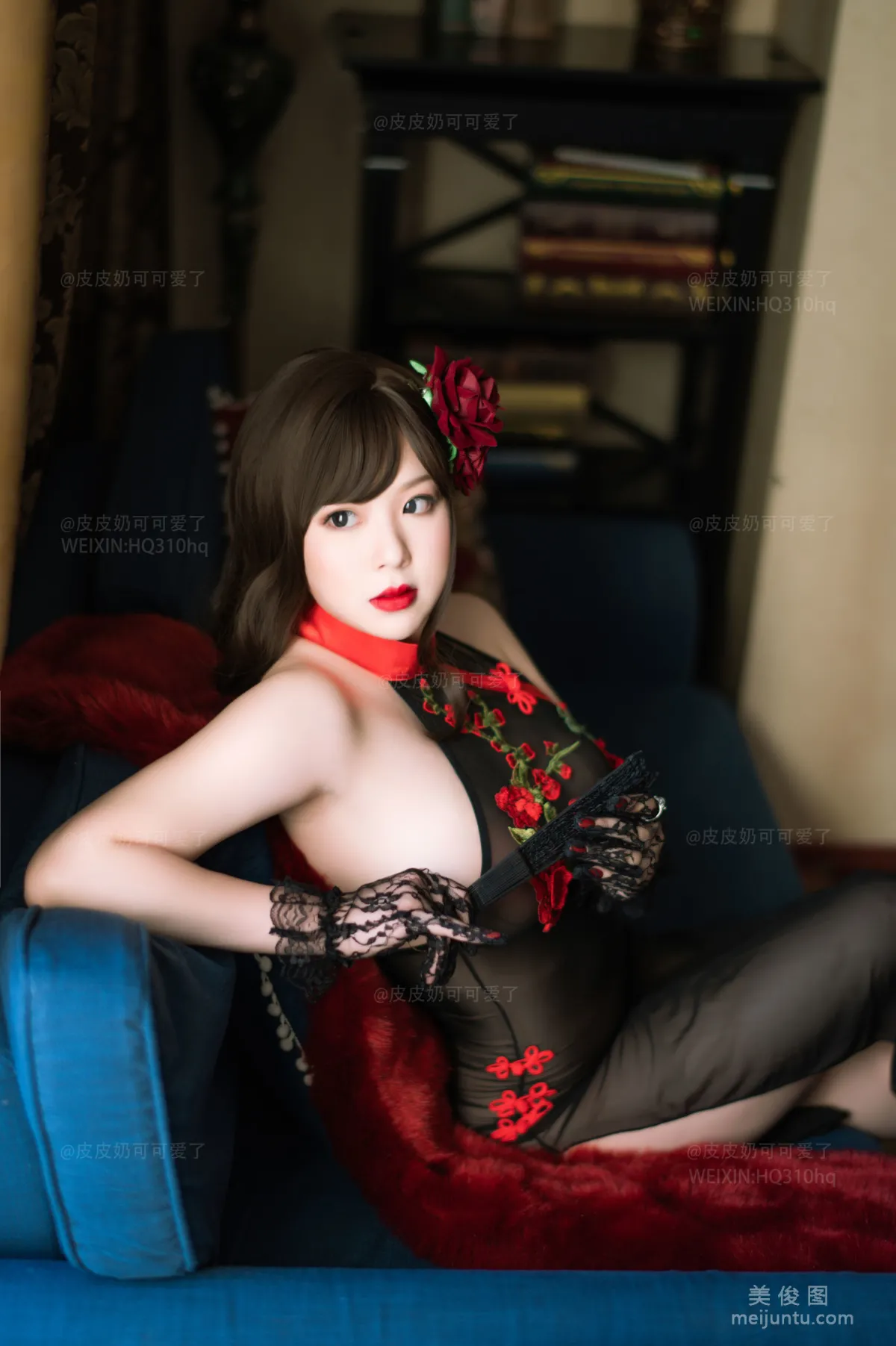 [美女Coser] 皮皮奶可可愛了啦 《玫瑰》 寫真集 27