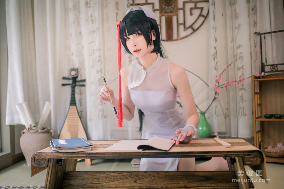 [網紅美女Coser] 拼音拼嘤嘤 《高雄旗袍》 寫真集 8