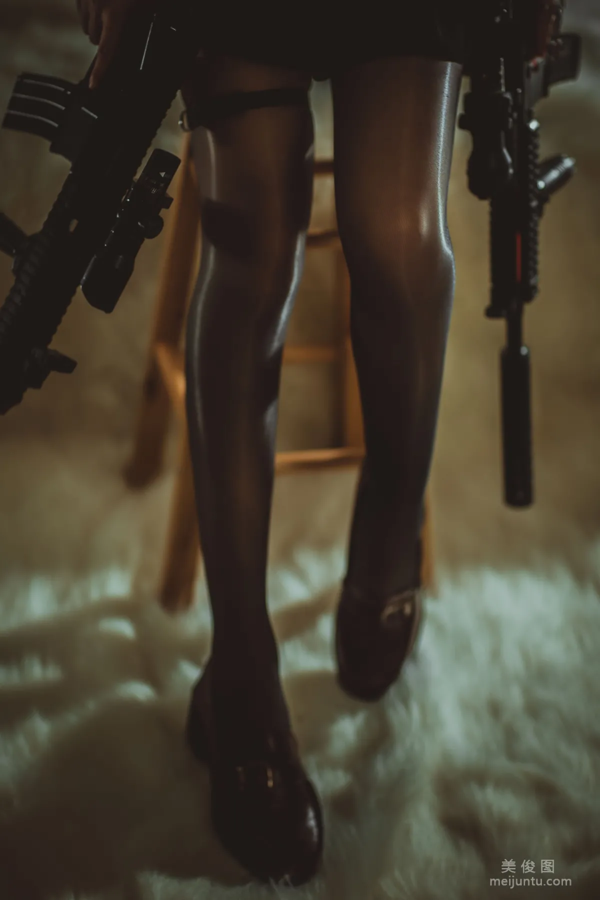 [美女Coser] 起司塊wii 《黑絲足2》 寫真集 4