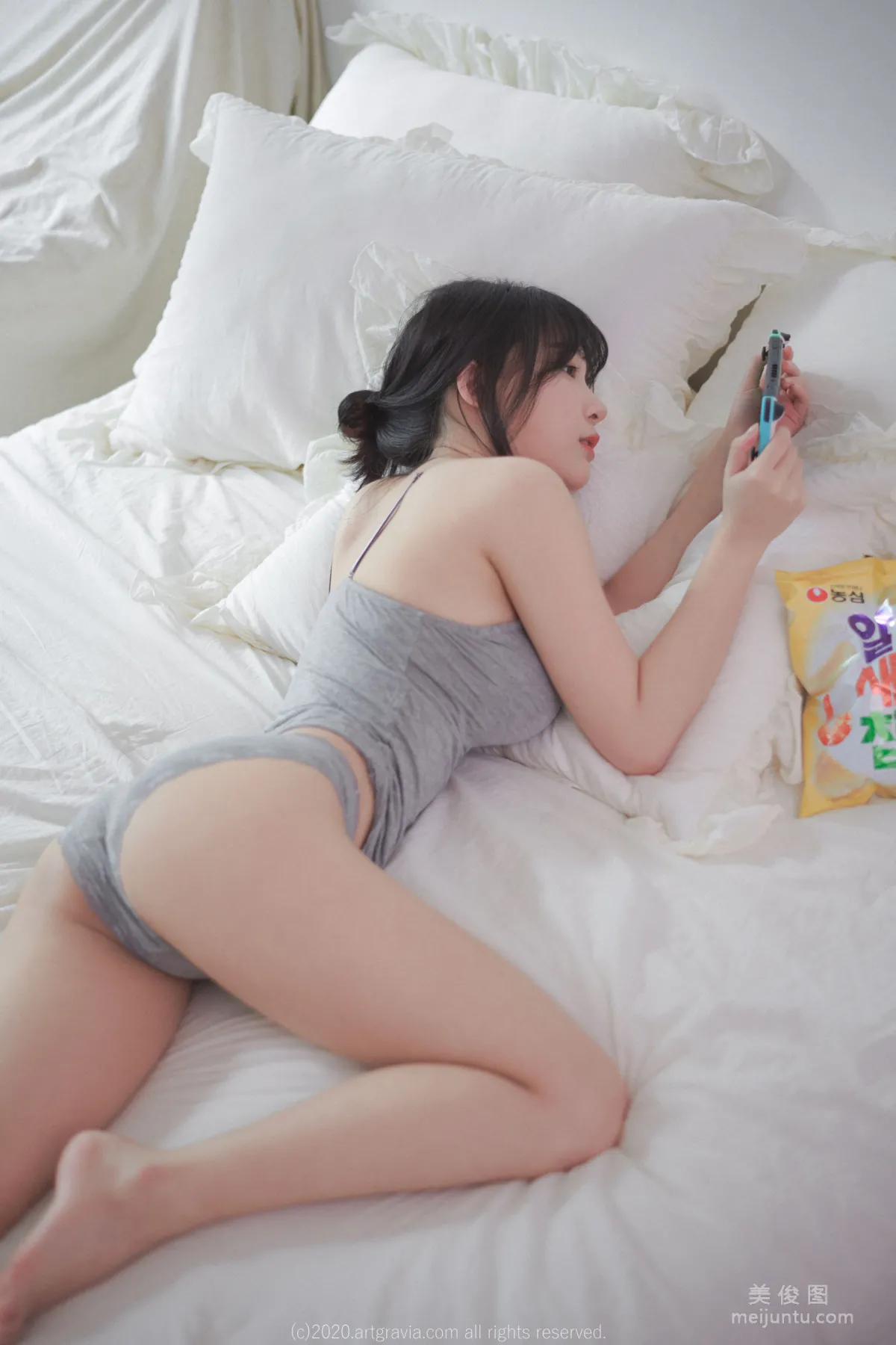 姜仁卿 《巨乳吊帶背心少女》 [ARTGRAVIA] VOL.161 寫真集 1