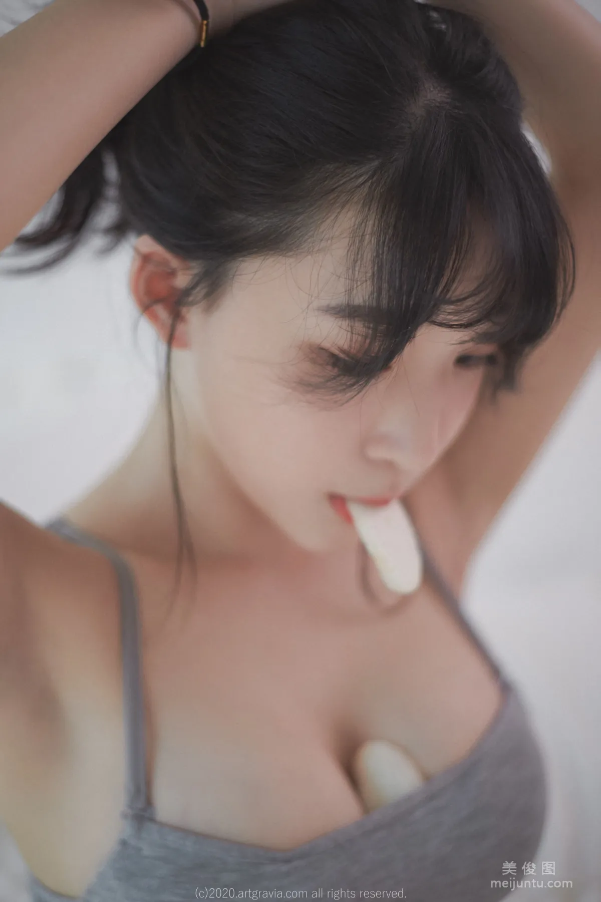 姜仁卿 《巨乳吊帶背心少女》 [ARTGRAVIA] VOL.161 寫真集 47
