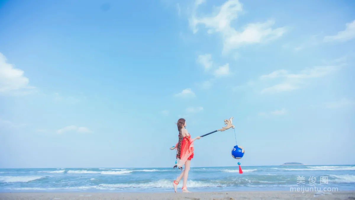 [美女Coser] 桜桃喵 《王者榮耀 大喬》 寫真集 1