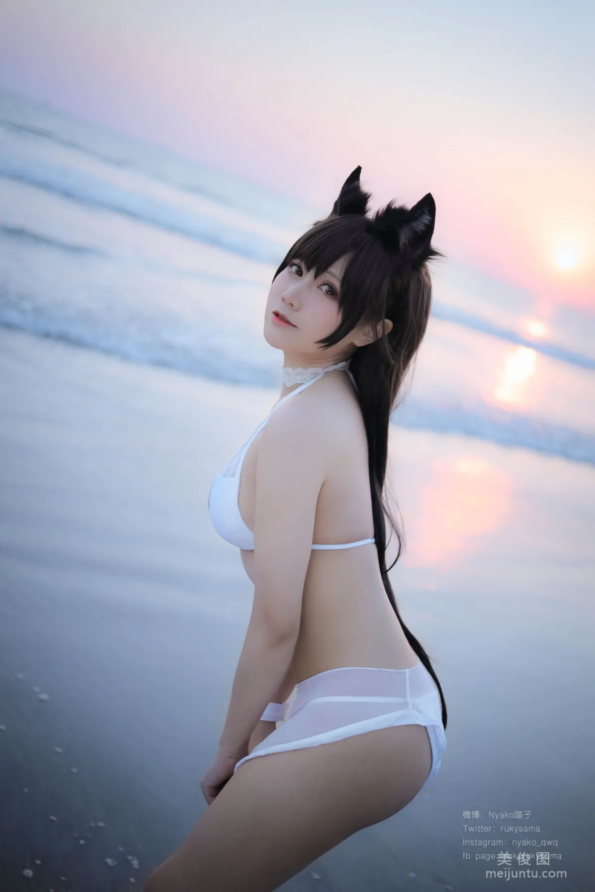 [美女Coser] Nyako喵子 《愛宕泳裝》 寫真集 11
