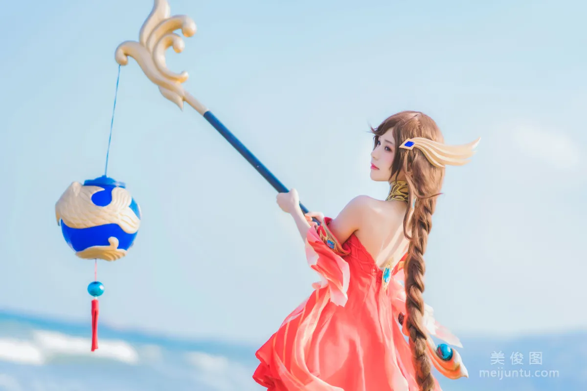 [美女Coser] 桜桃喵 《王者榮耀 大喬》 寫真集 10