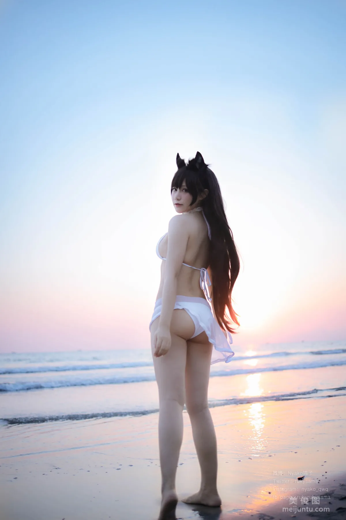 [美女Coser] Nyako喵子 《愛宕泳裝》 寫真集 10