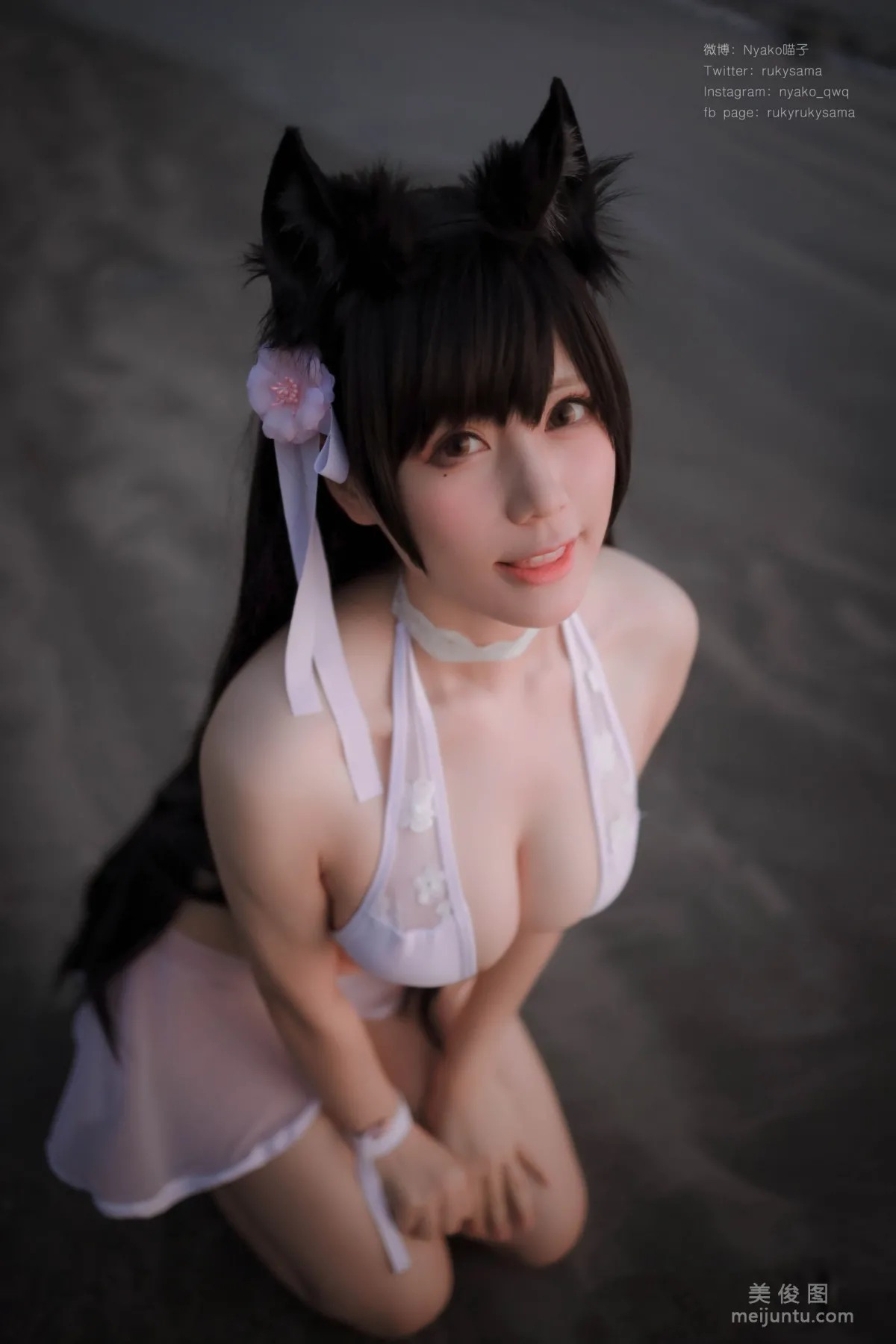 [美女Coser] Nyako喵子 《愛宕泳裝》 寫真集 19