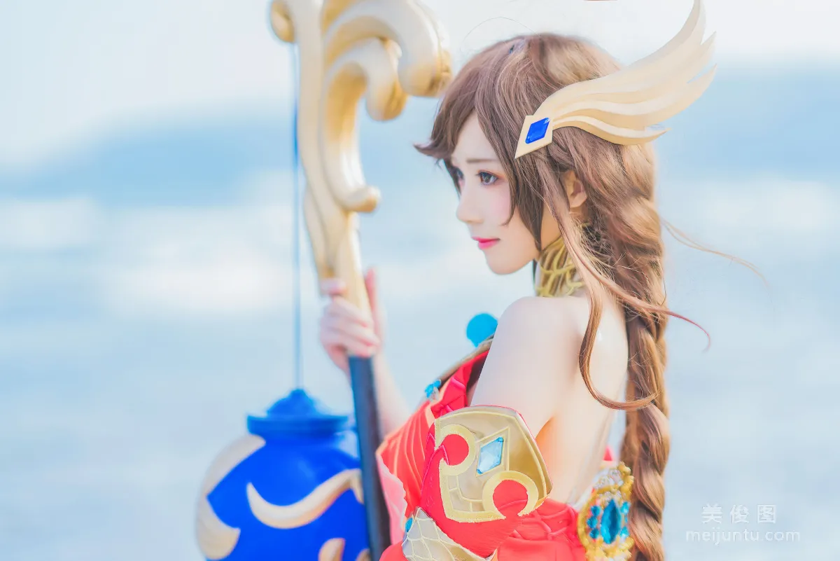 [美女Coser] 桜桃喵 《王者榮耀 大喬》 寫真集 22