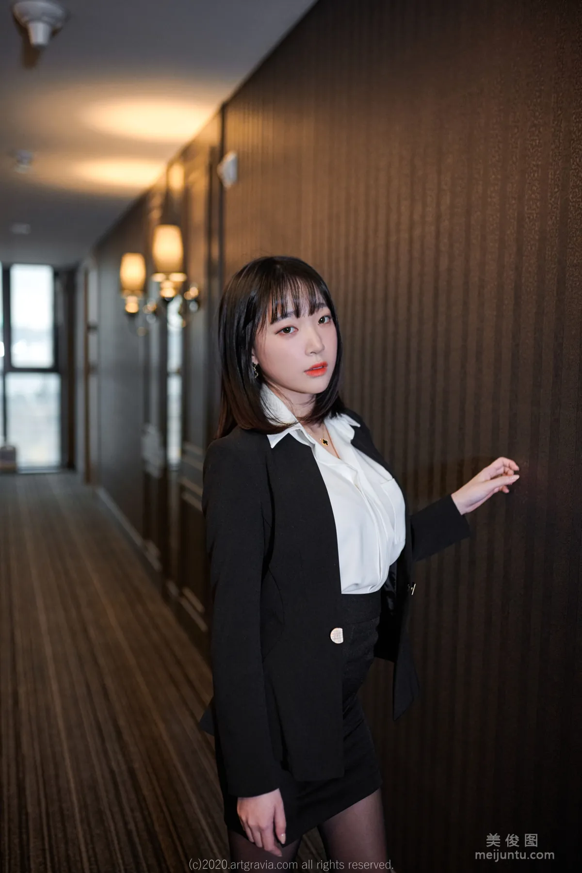 姜仁卿 《黑丝女秘书》 [ARTGRAVIA] VOL.147 写真集1