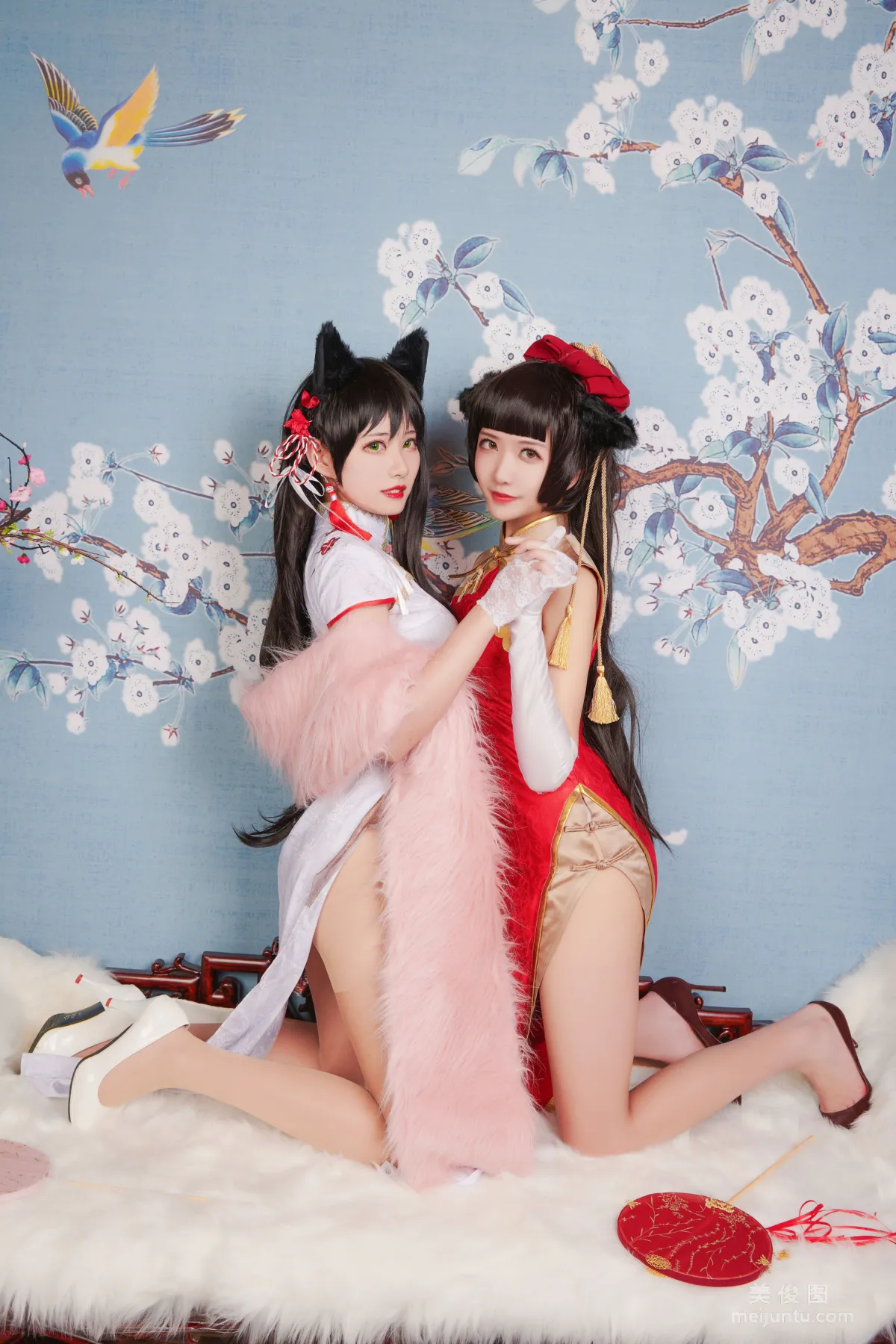 源紗希喵喵喵&amp;Meiyi_燭墨 《犬獒旗袍》 寫真集 10