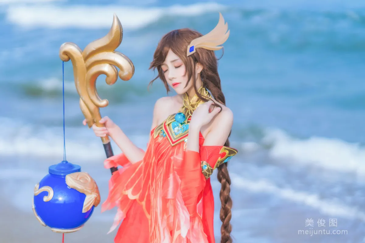 [美女Coser] 桜桃喵 《王者榮耀 大喬》 寫真集 26