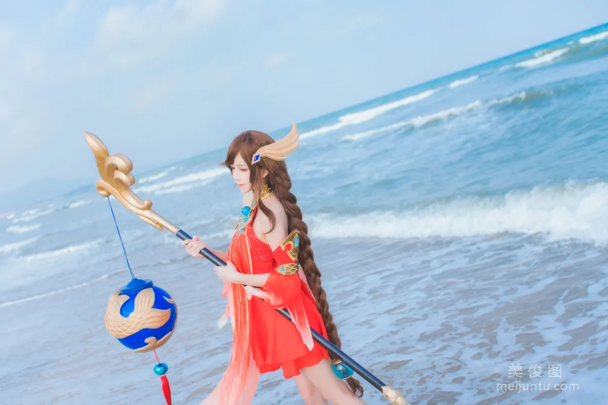 [美女Coser] 桜桃喵 《王者榮耀 大喬》 寫真集 3