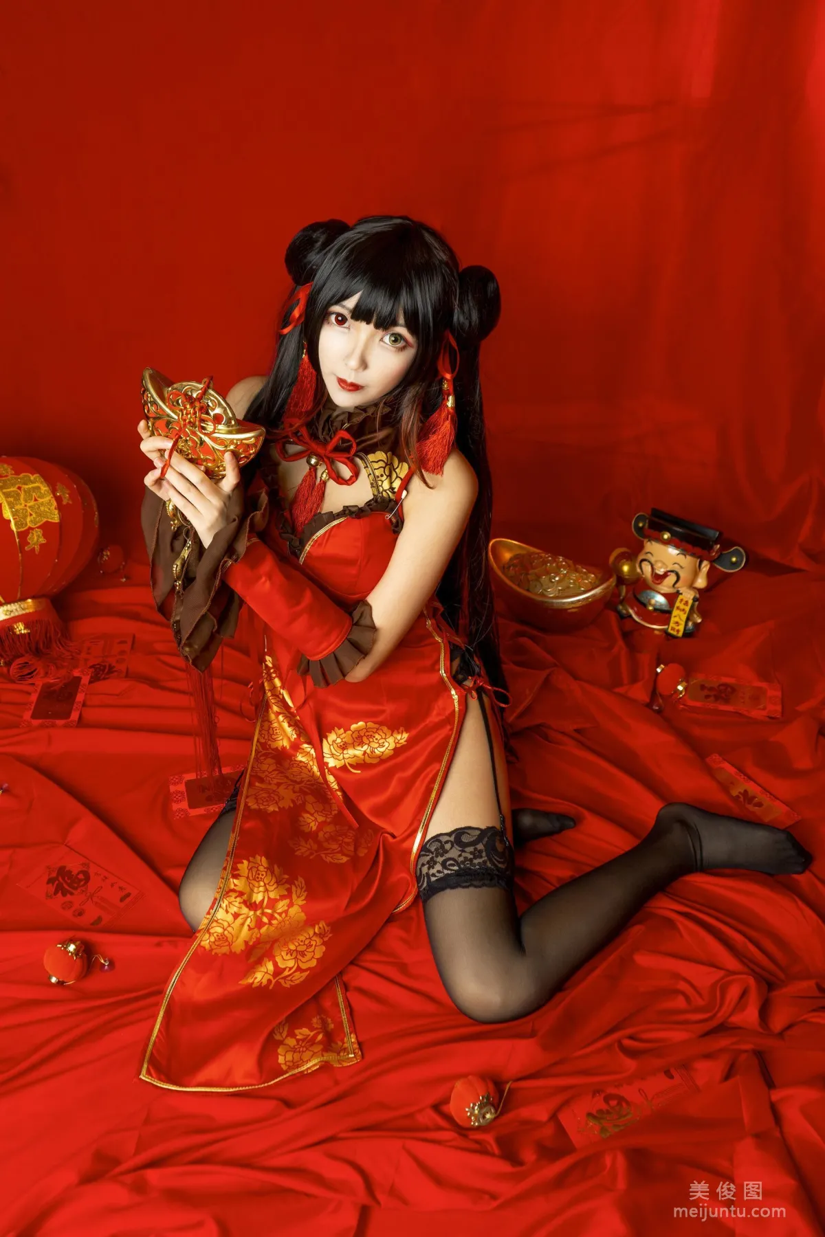 Coser模特妍子坚不可摧 《狂三新年》 写真集4