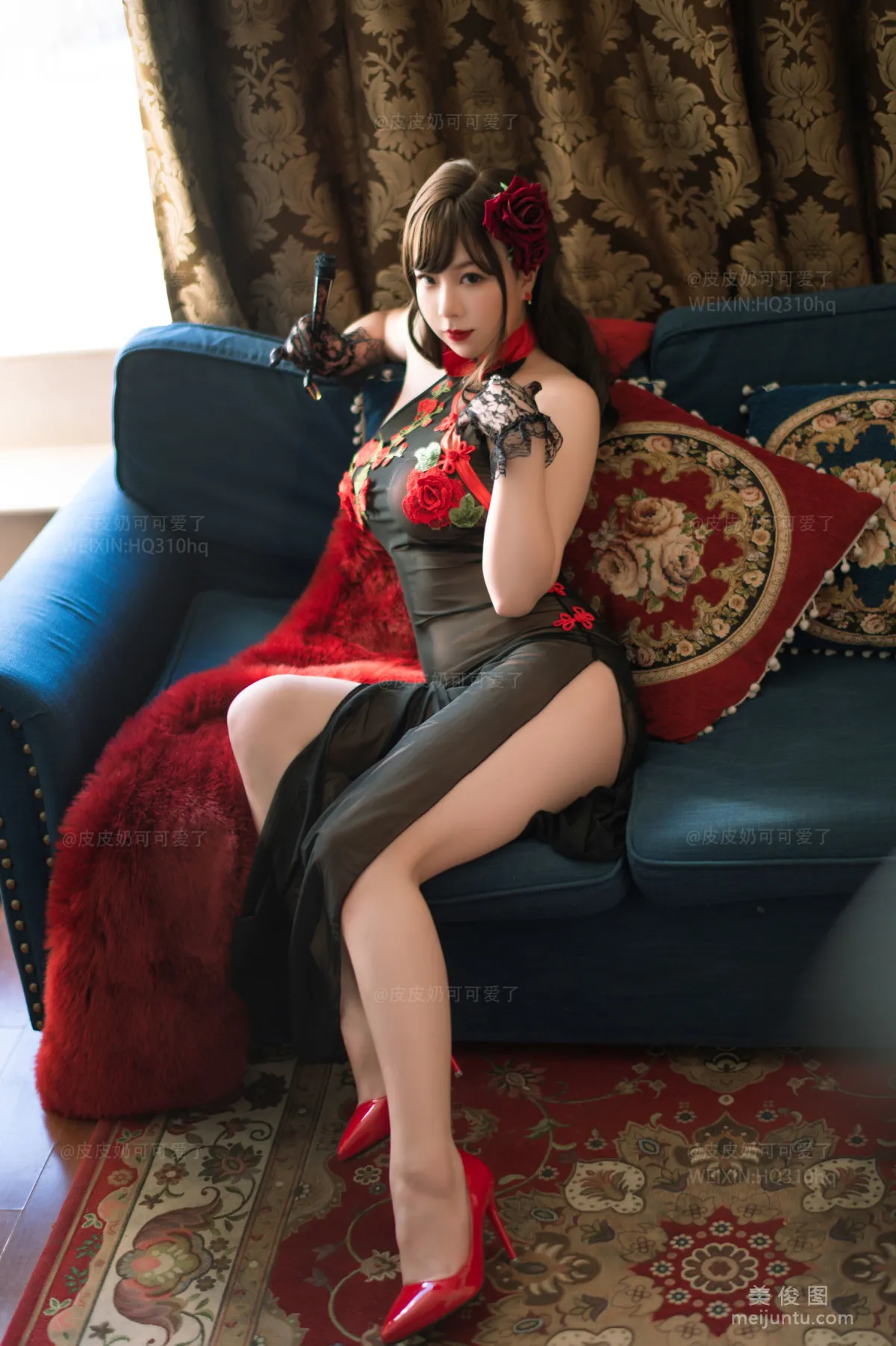 [美女Coser] 皮皮奶可可愛了啦 《玫瑰》 寫真集 29