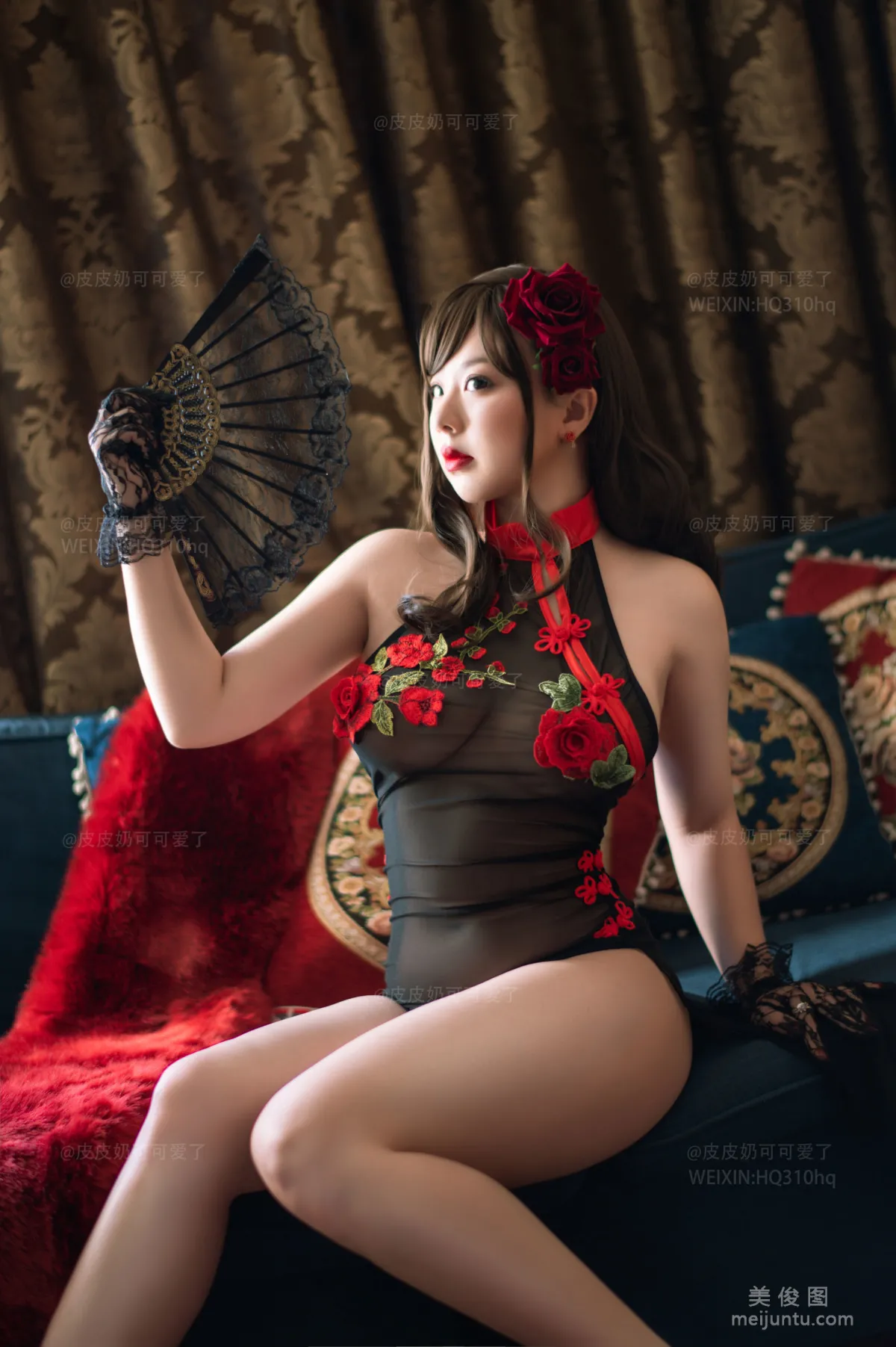 [美女Coser] 皮皮奶可可愛了啦 《玫瑰》 寫真集 25