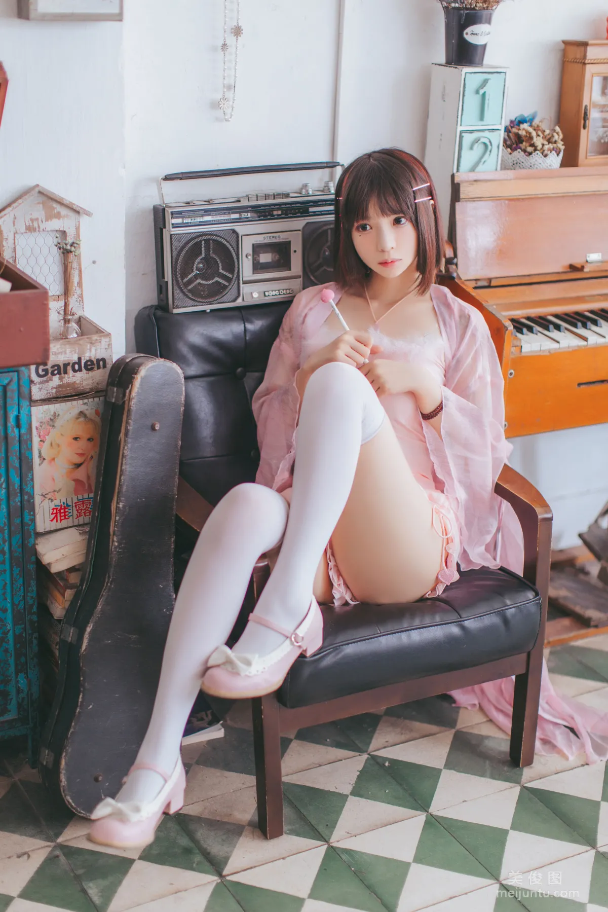 [美女Coser] 疯猫ss 《粉红日常》 写真集1