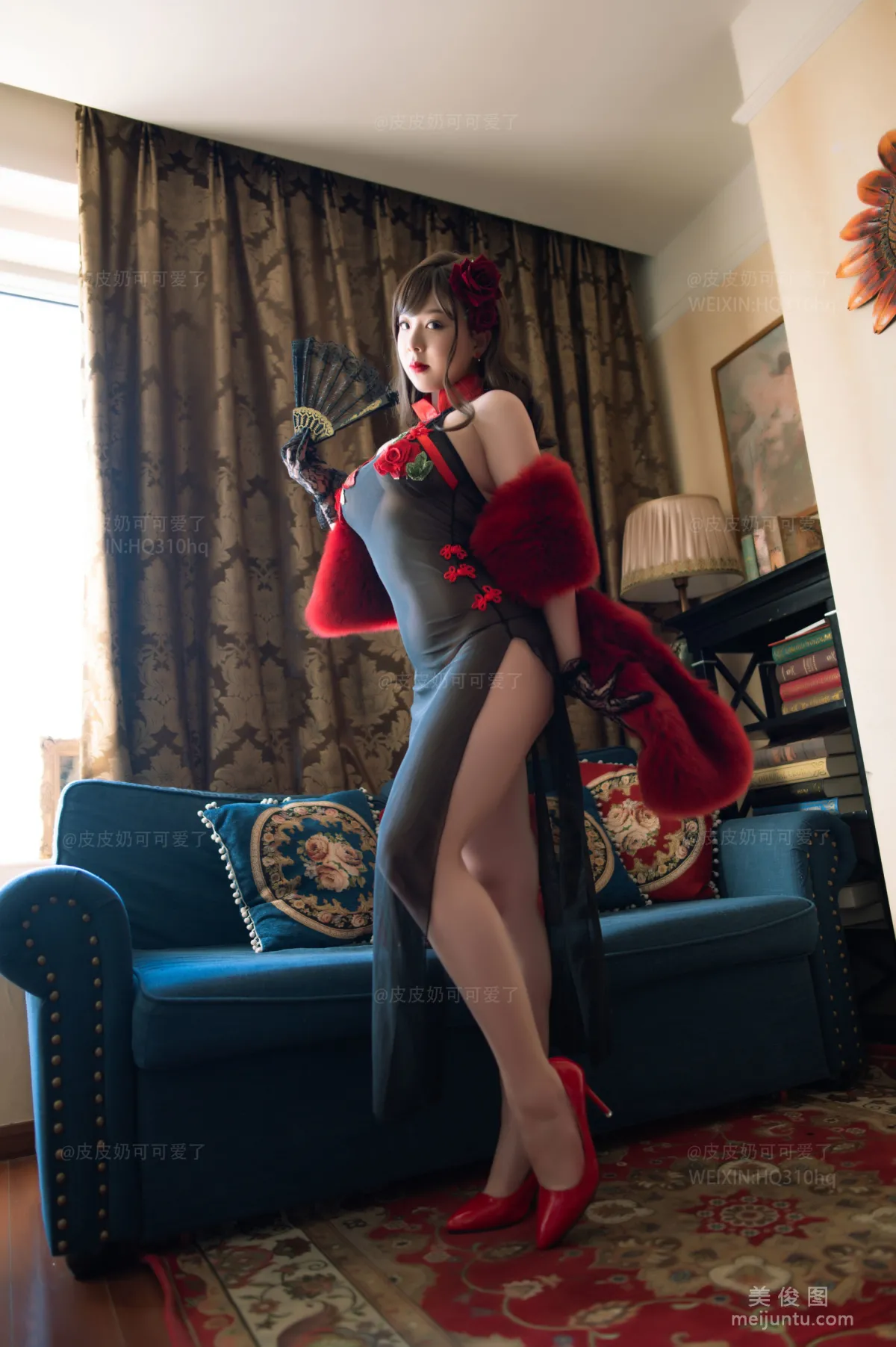 [美女Coser] 皮皮奶可可愛了啦 《玫瑰》 寫真集 33