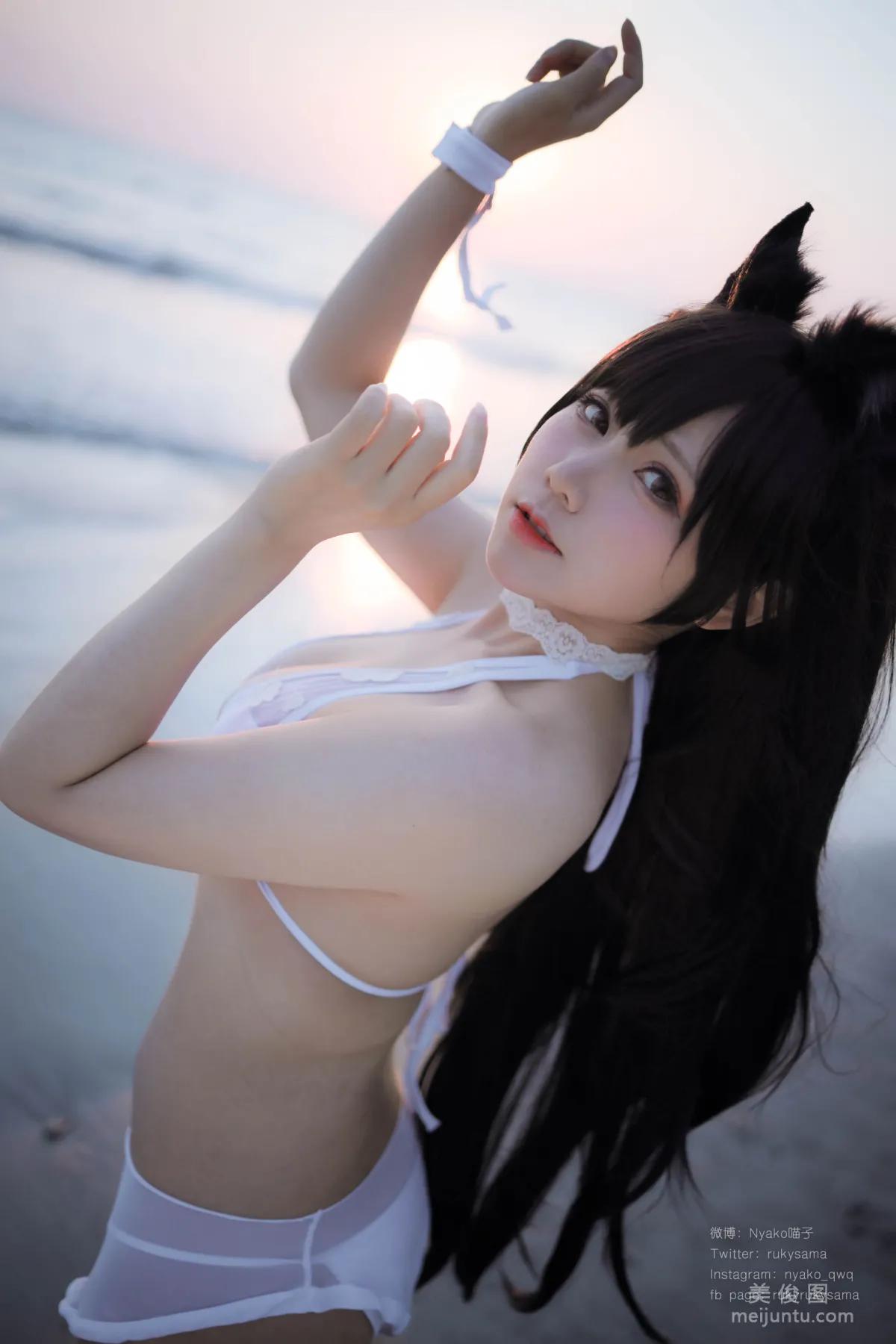 [美女Coser] Nyako喵子 《愛宕泳裝》 寫真集 7