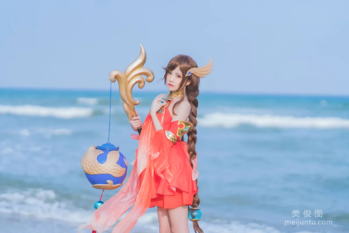 [美女Coser] 桜桃喵 《王者榮耀 大喬》 寫真集 25