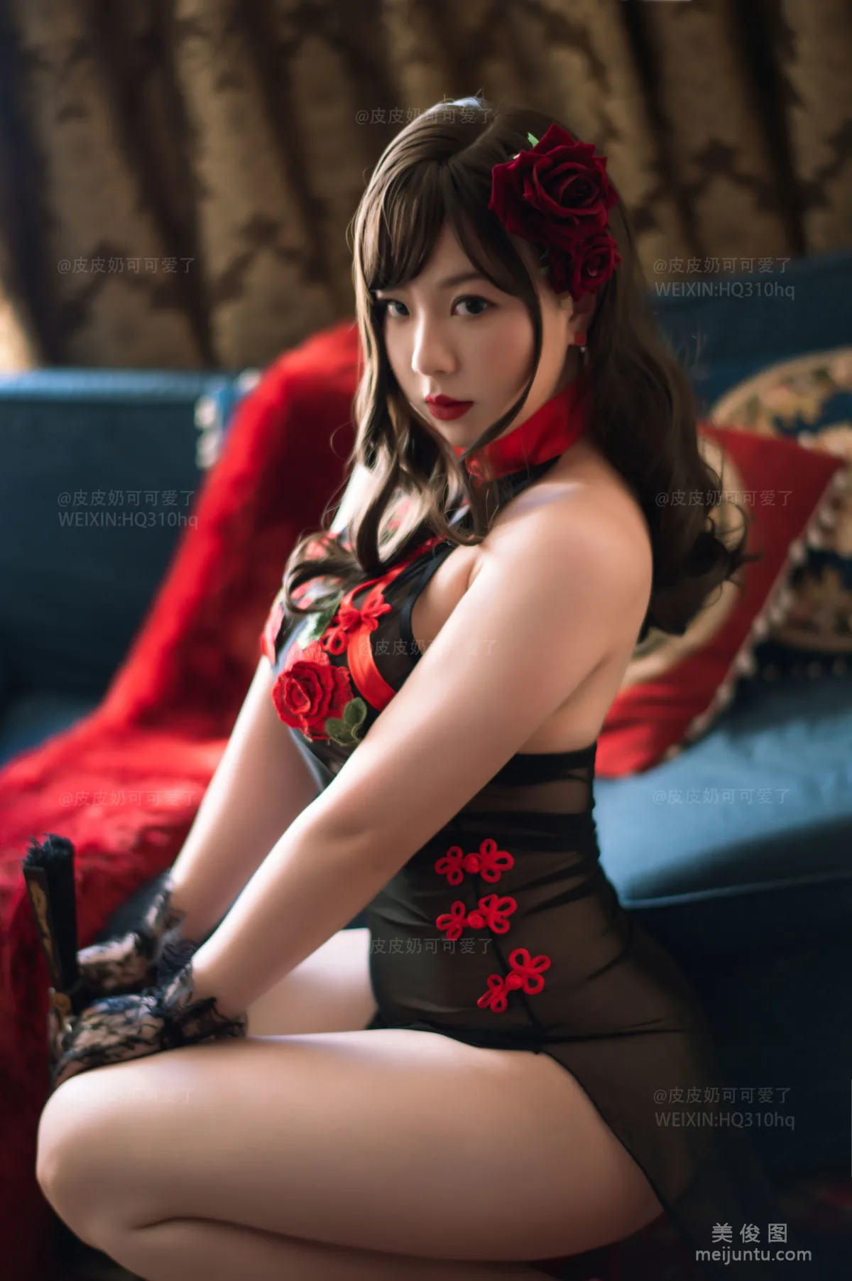 [美女Coser] 皮皮奶可可愛了啦 《玫瑰》 寫真集 24