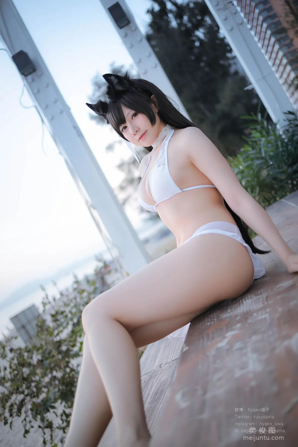 [美女Coser] Nyako喵子 《愛宕泳裝》 寫真集 15