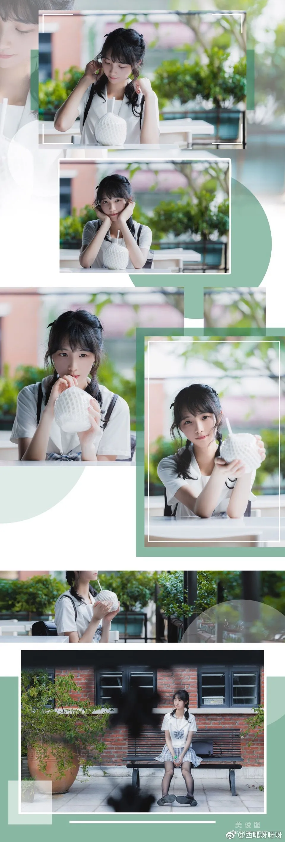 [网红Coser] 西瓜 《制服》 写真集15