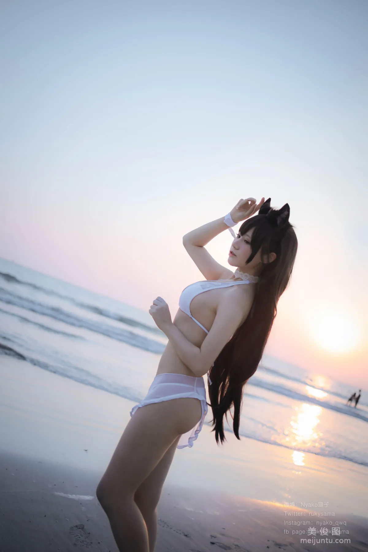 [美女Coser] Nyako喵子 《愛宕泳裝》 寫真集 4