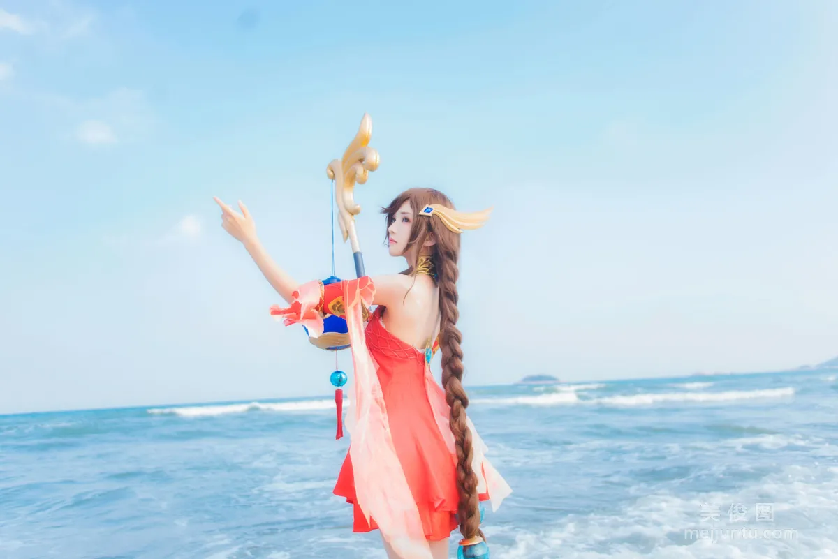[美女Coser] 桜桃喵 《王者榮耀 大喬》 寫真集 9