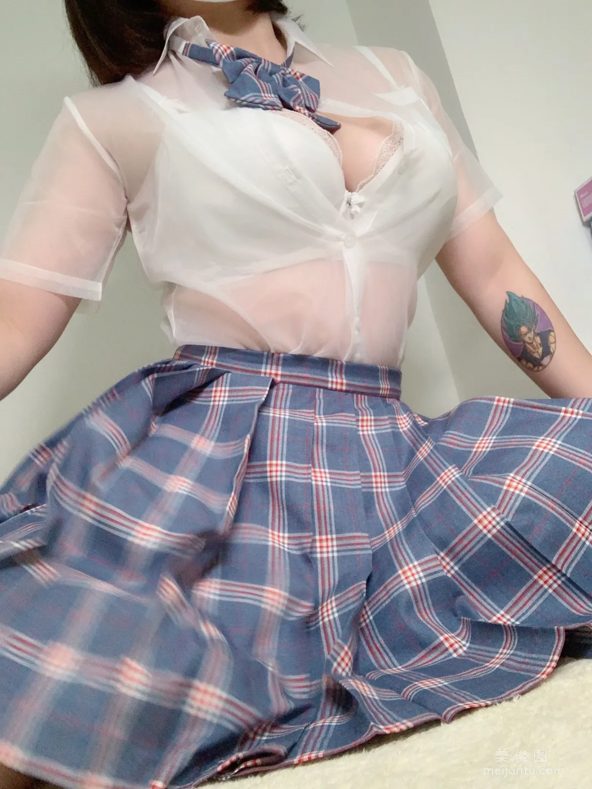 皮皮奶可可愛了啦 《jk透明制服》 寫真集 20