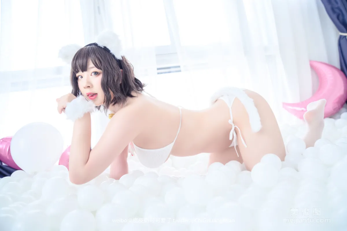 [美女Coser] 皮皮奶可可愛了啦 《白貓》 寫真集 37