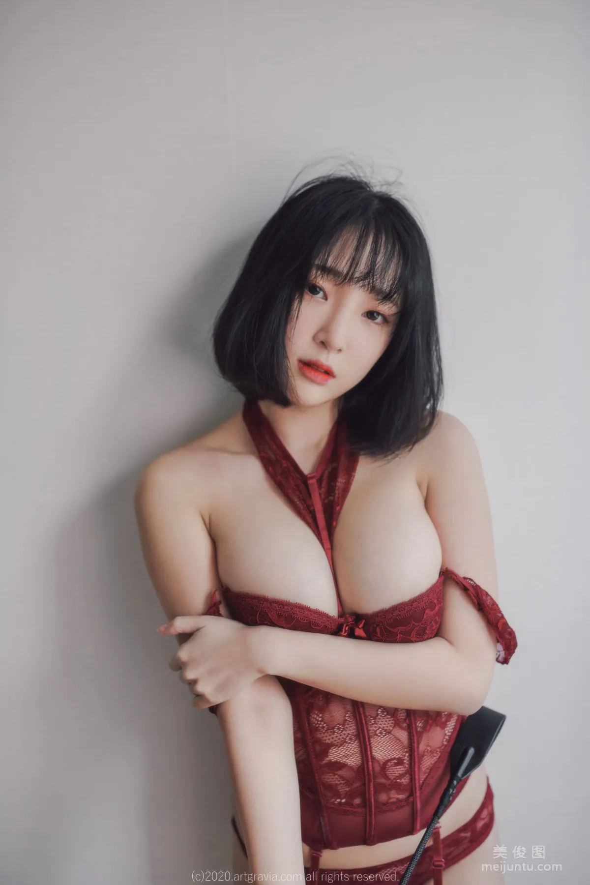 [ARTGRAVIA] VOL.153 姜仁卿 《情趣蕾絲調教》 寫真集 23