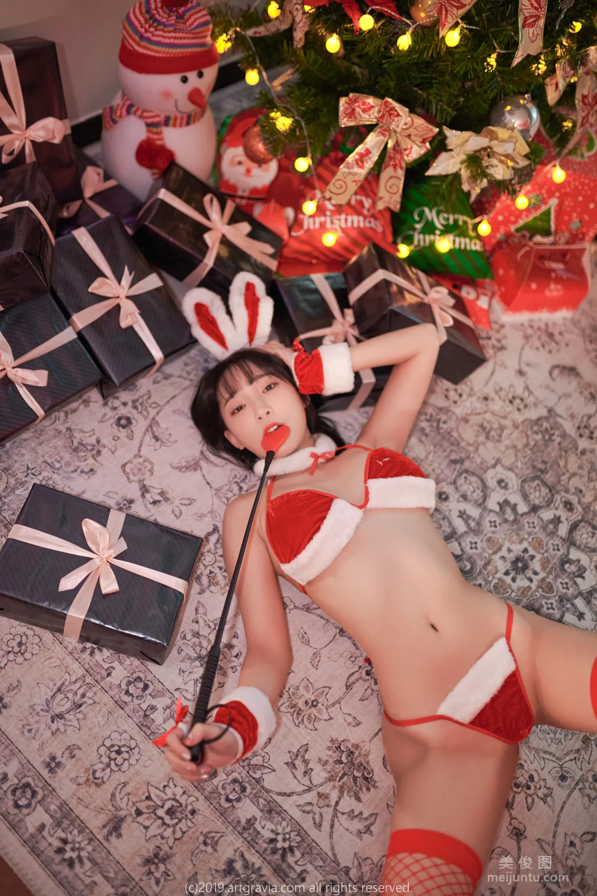 [ARTGRAVIA] VOL.126 姜仁卿 《圣诞女郎》 写真集17