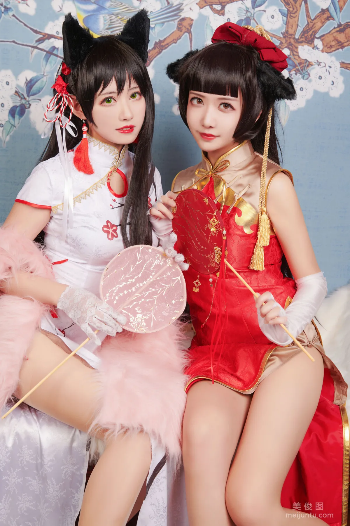 源紗希喵喵喵&amp;Meiyi_燭墨 《犬獒旗袍》 寫真集 12