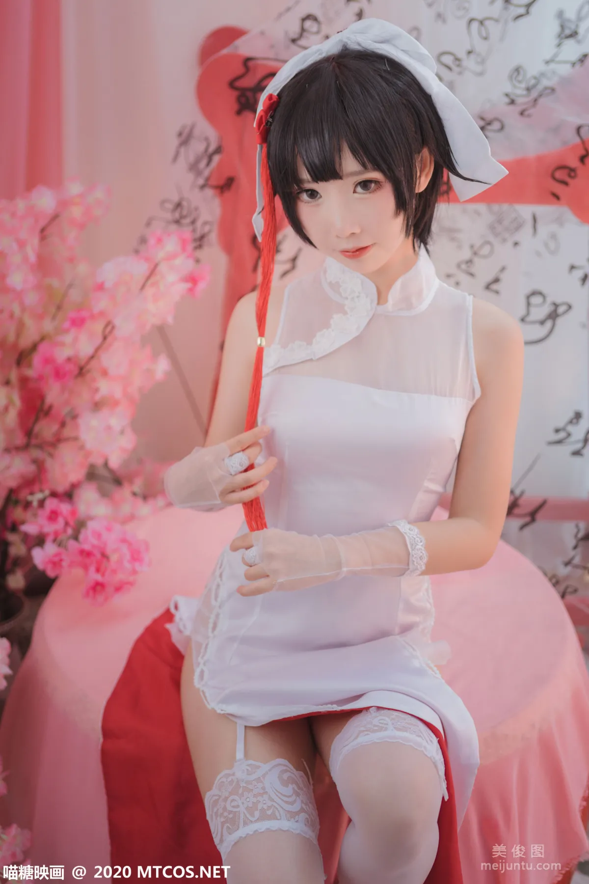 [喵糖映画] HML.017 《高雄白旗袍》 写真集7