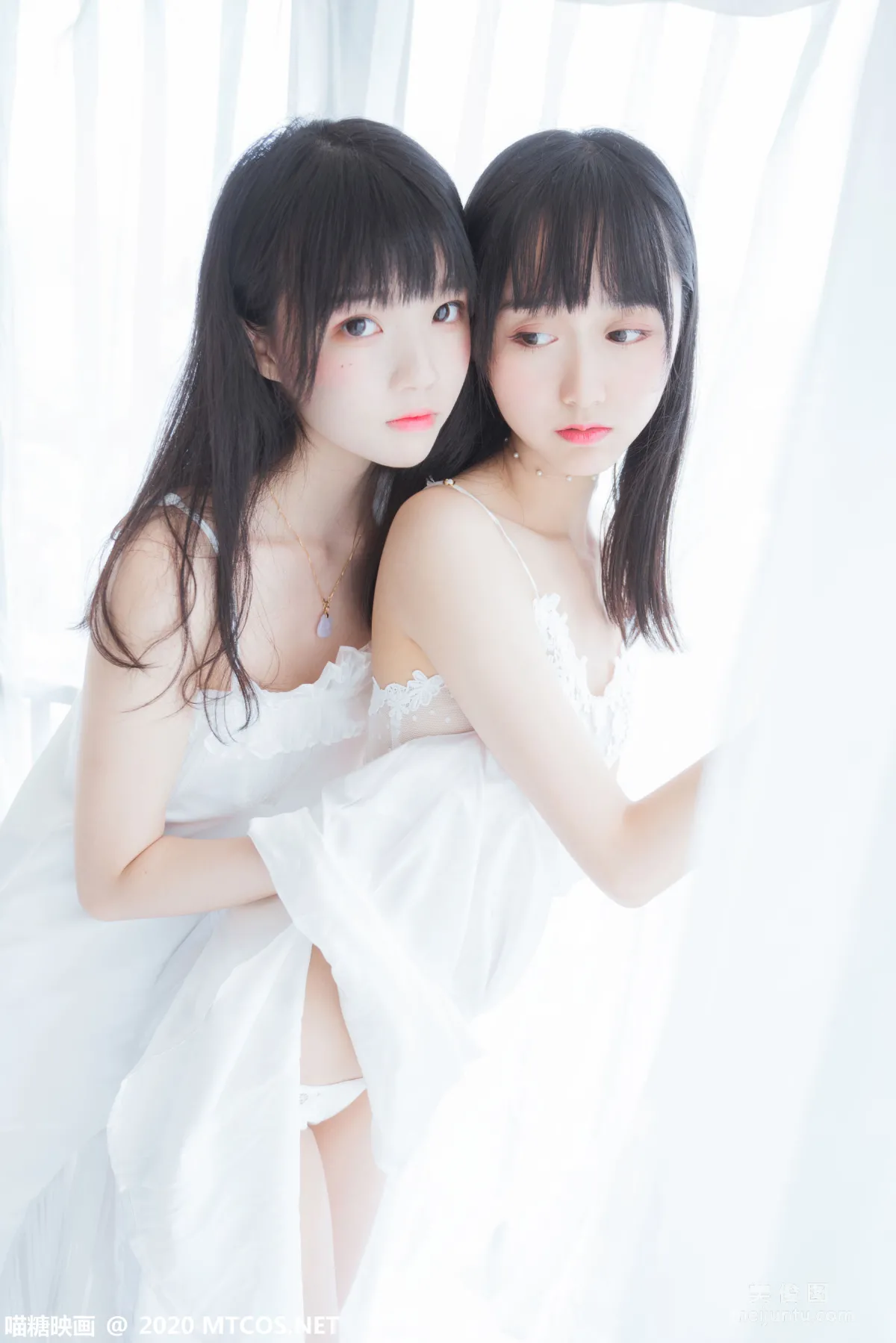 [喵糖映画] VOL.173 《她・白色长裙》 写真集12