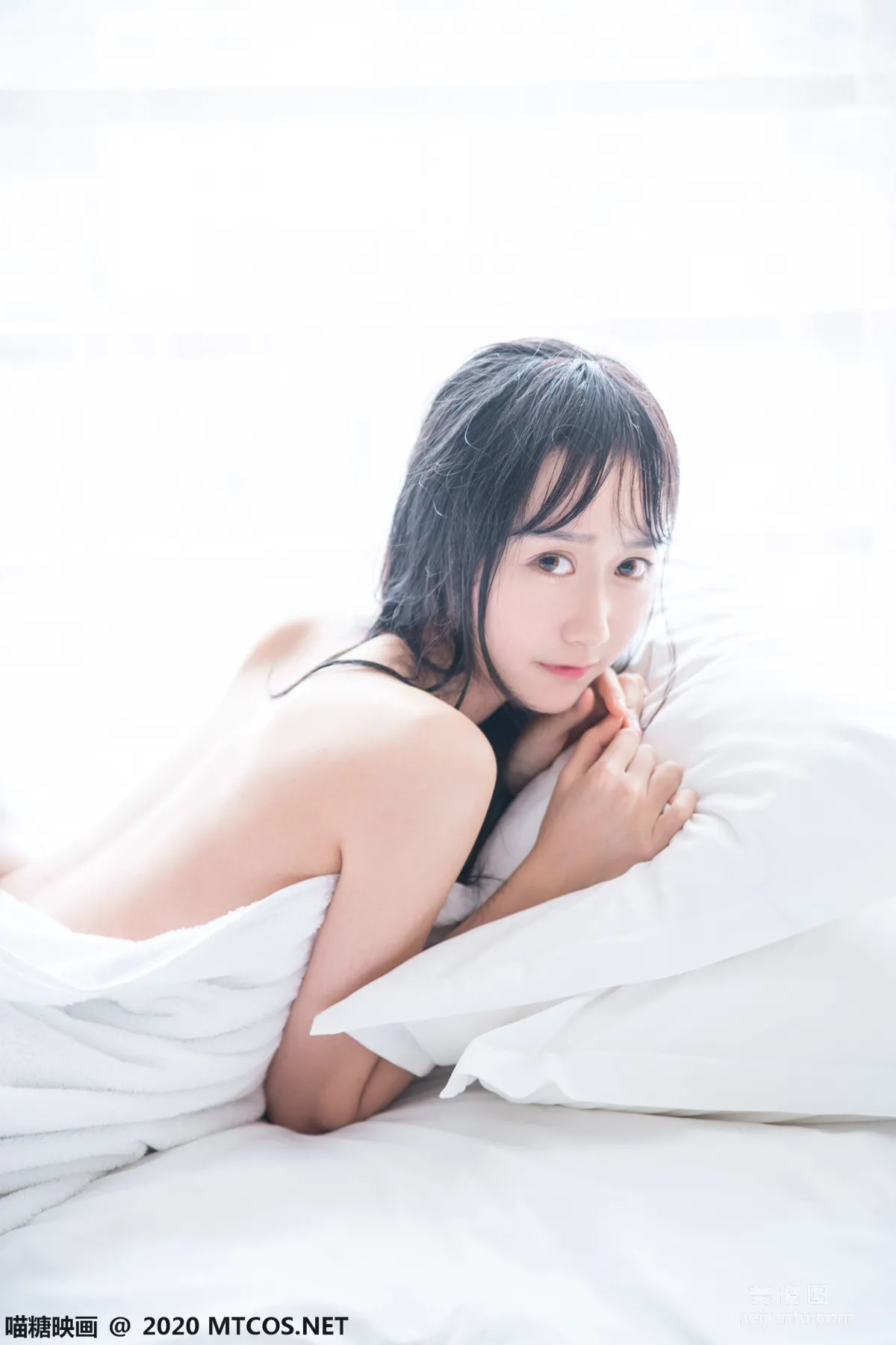 [喵糖映画] VOL.174 《 纯白浴巾》 写真集47