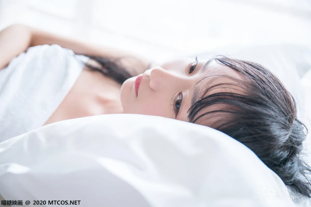 [喵糖映画] VOL.174 《 纯白浴巾》 写真集43